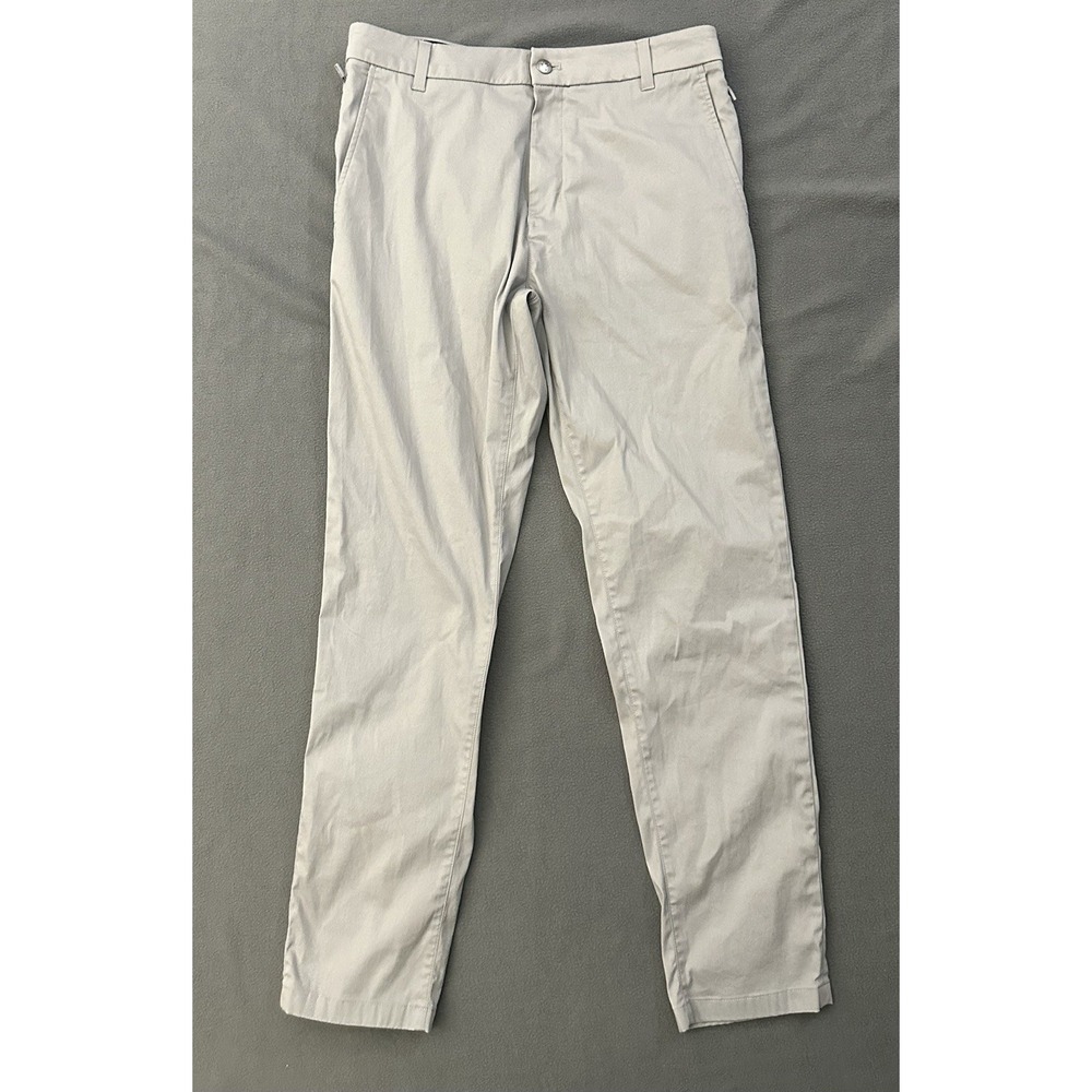 Birddogs Stretch Chino Tapered Fit Unlined Bird Dogs Gray Men 32x30